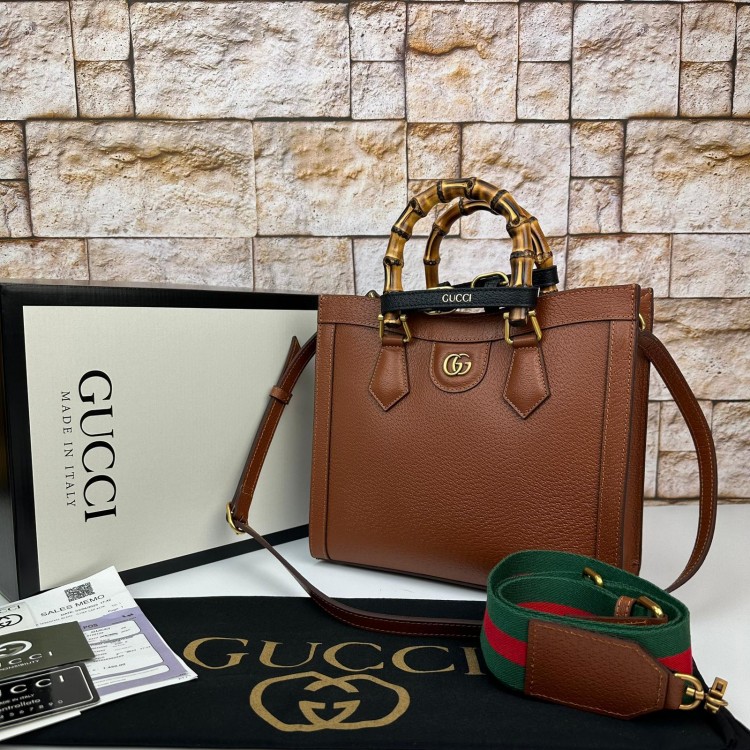 GUCCİ DİANA SMALL TOTE BAG TABA